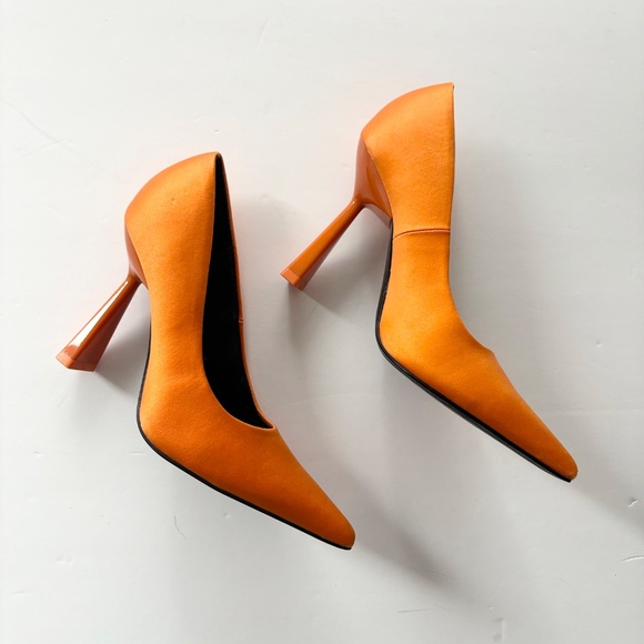 Zara orange heels - Picture 2 of 6